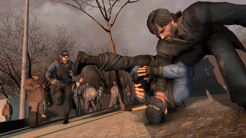 An earlier version of Splinter Cell: Conviction